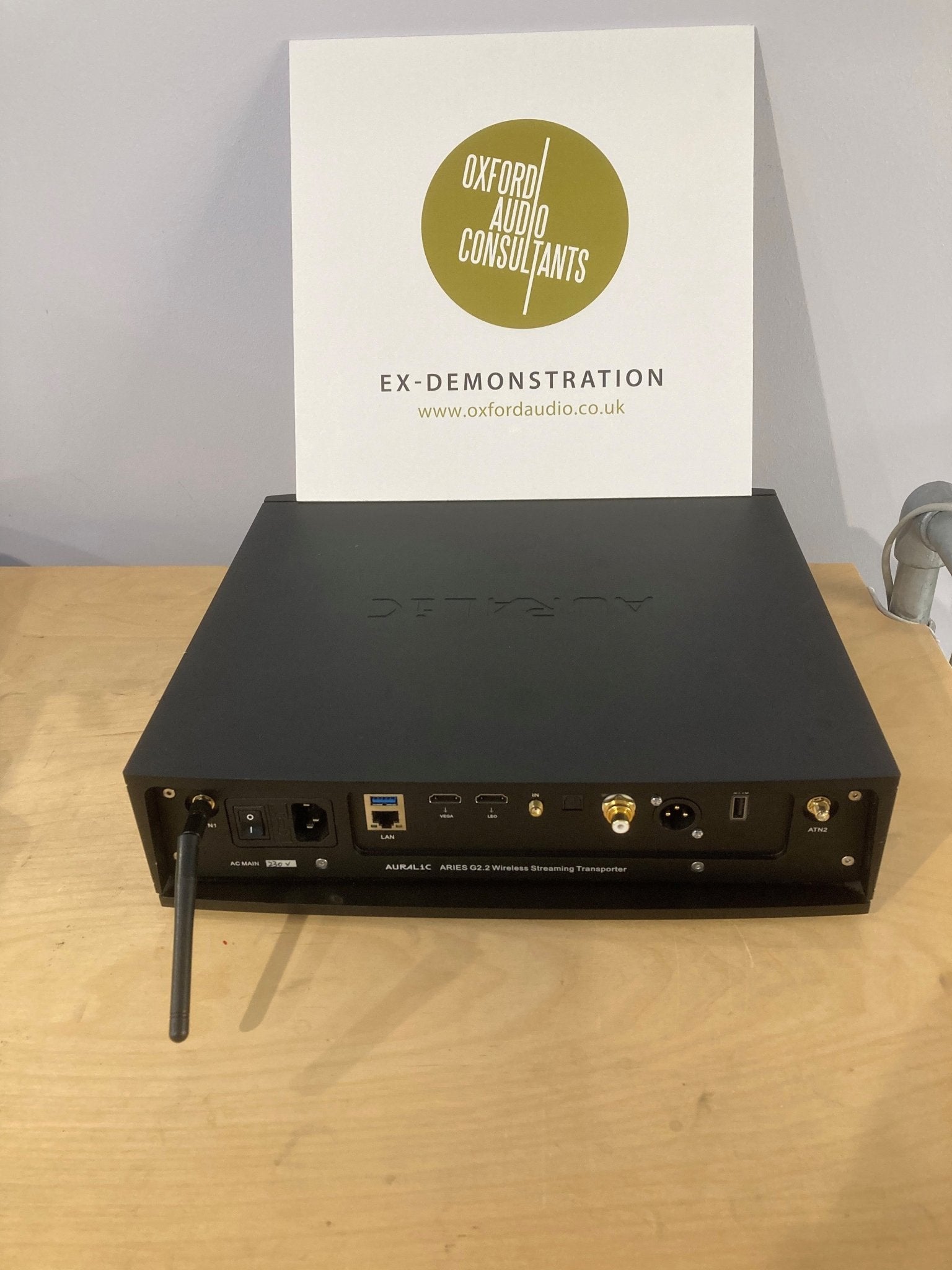 Auralic Aries G2.2 WIRELESS STREAMING TRANSPORT ex-demonstration