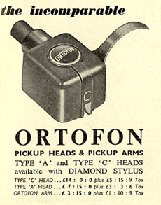 Ortofon Mono Cartridges – A History Continues - Oxford Audio Consultants