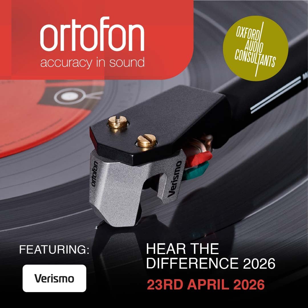Thursday 23rd April 12noon to 7pm | Rare £20K Cartridge Comparison Event | 8 cartridges - Oxford Audio Consultants