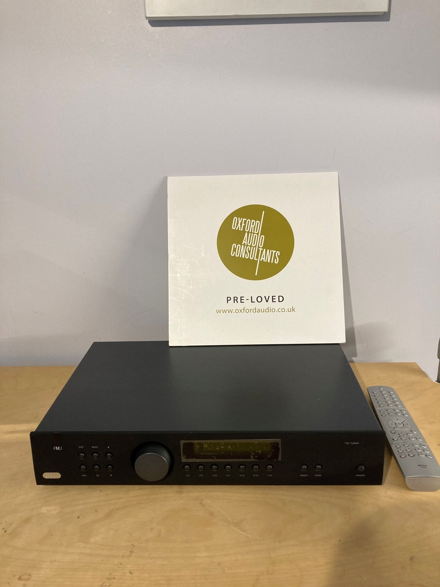 Arcam FMJ Tuner - Oxford Audio Consultants