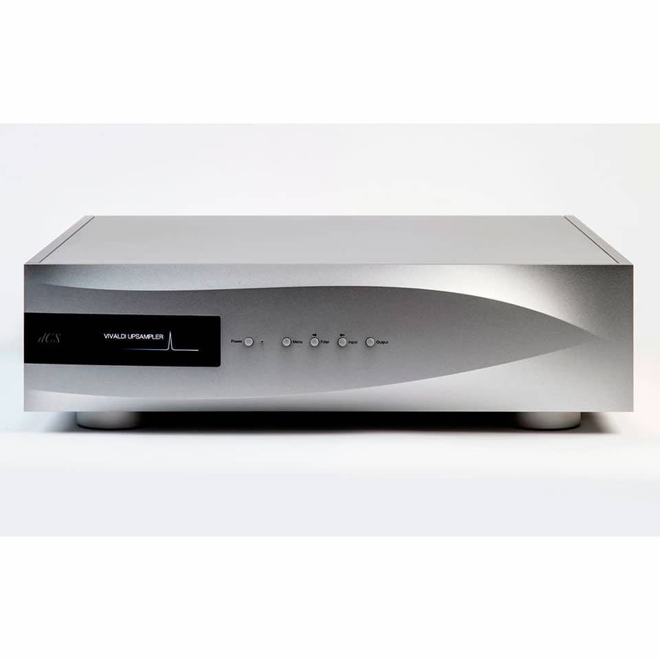 dCS Vivaldi Upsampler Network 2.0 銀色正面產品圖