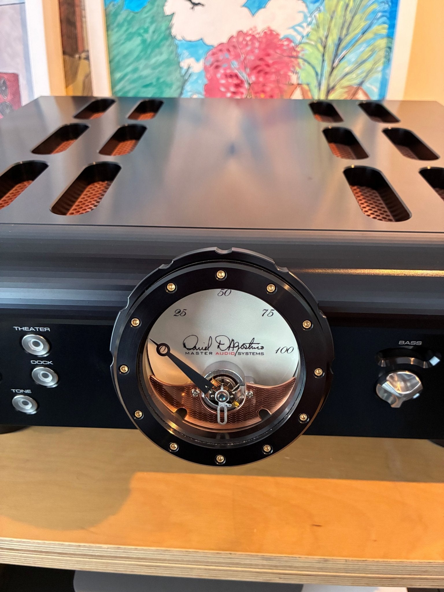 Dan D’Agostino Momentum HD Preamplifier in Black - pre owned - Oxford Audio Consultants