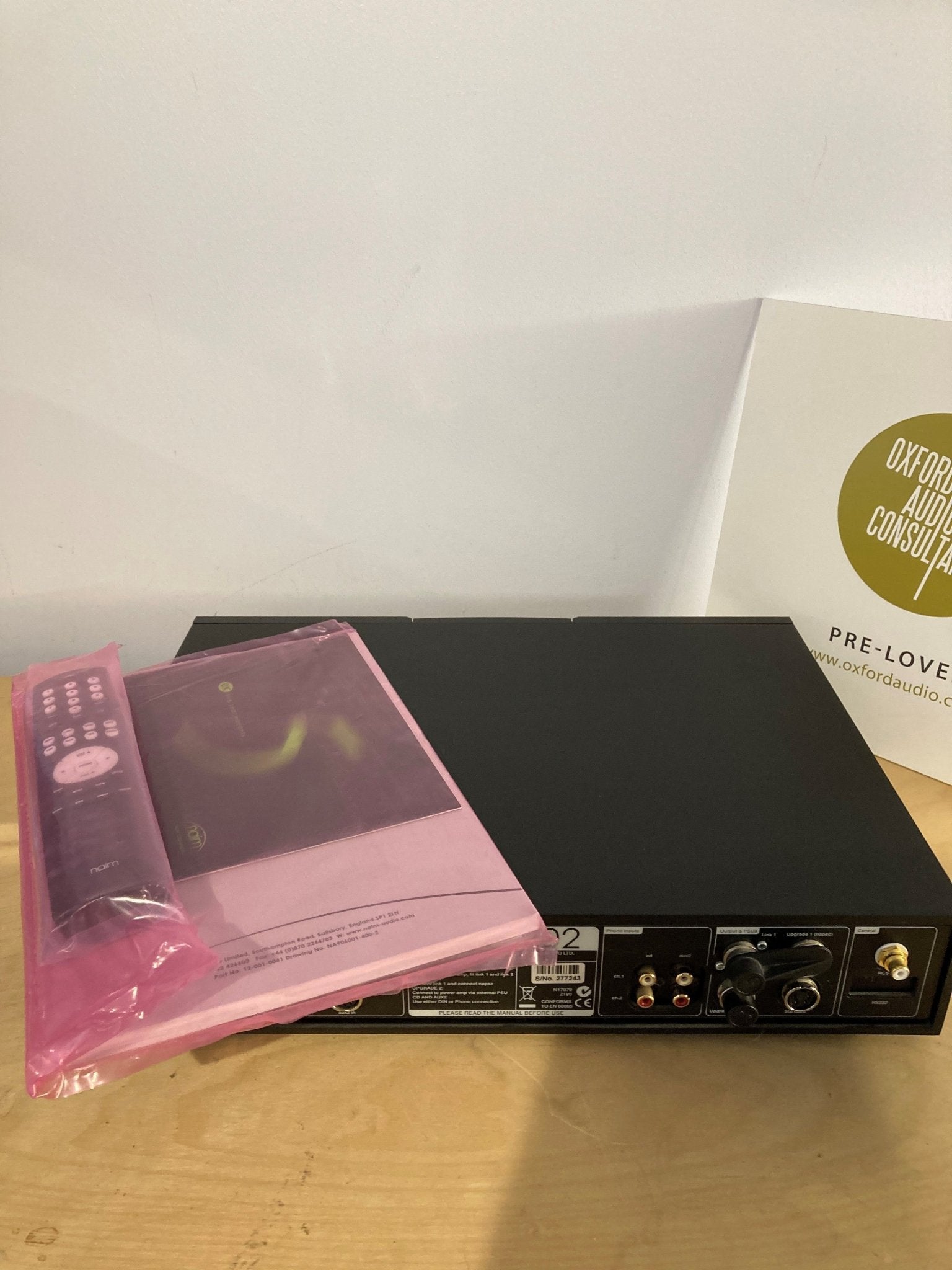 NAC 202 Preamplifier - Oxford Audio Consultants