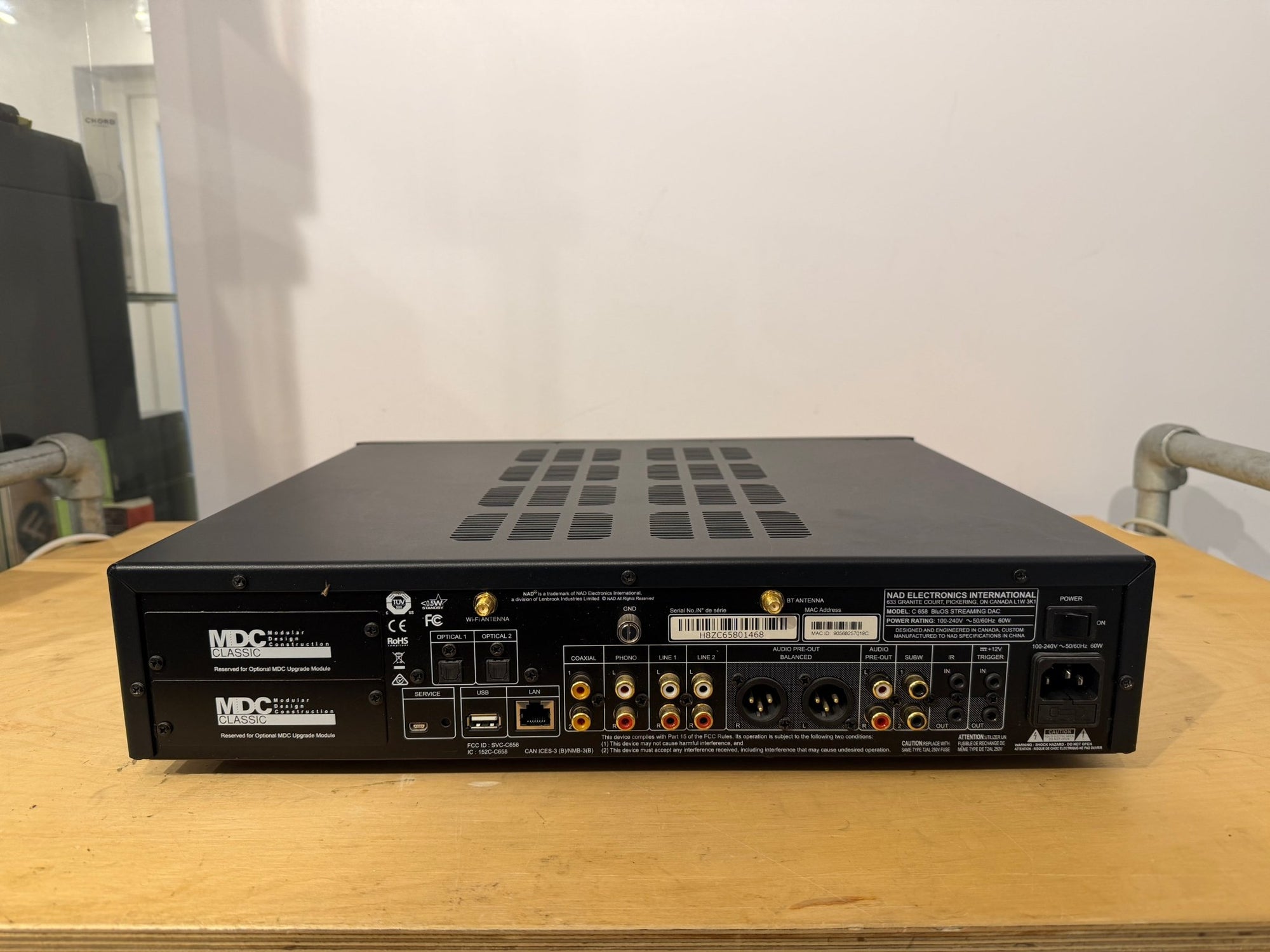 NAD OS C658 Streamer DAC Preamplifier - Oxford Audio Consultants