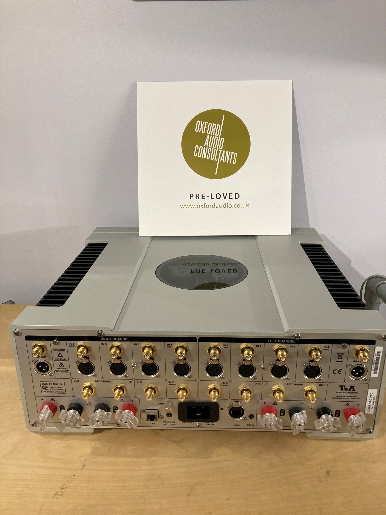 T+A PA3000 Integrated Amplifier - previously owned - Oxford Audio Consultants
