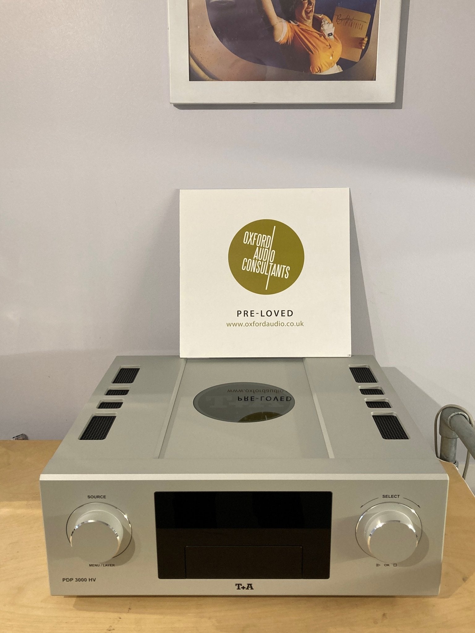 T+A PDP3000 HV - CD/SACD Player with DSD/PCM DAC - Silver - Oxford Audio Consultants