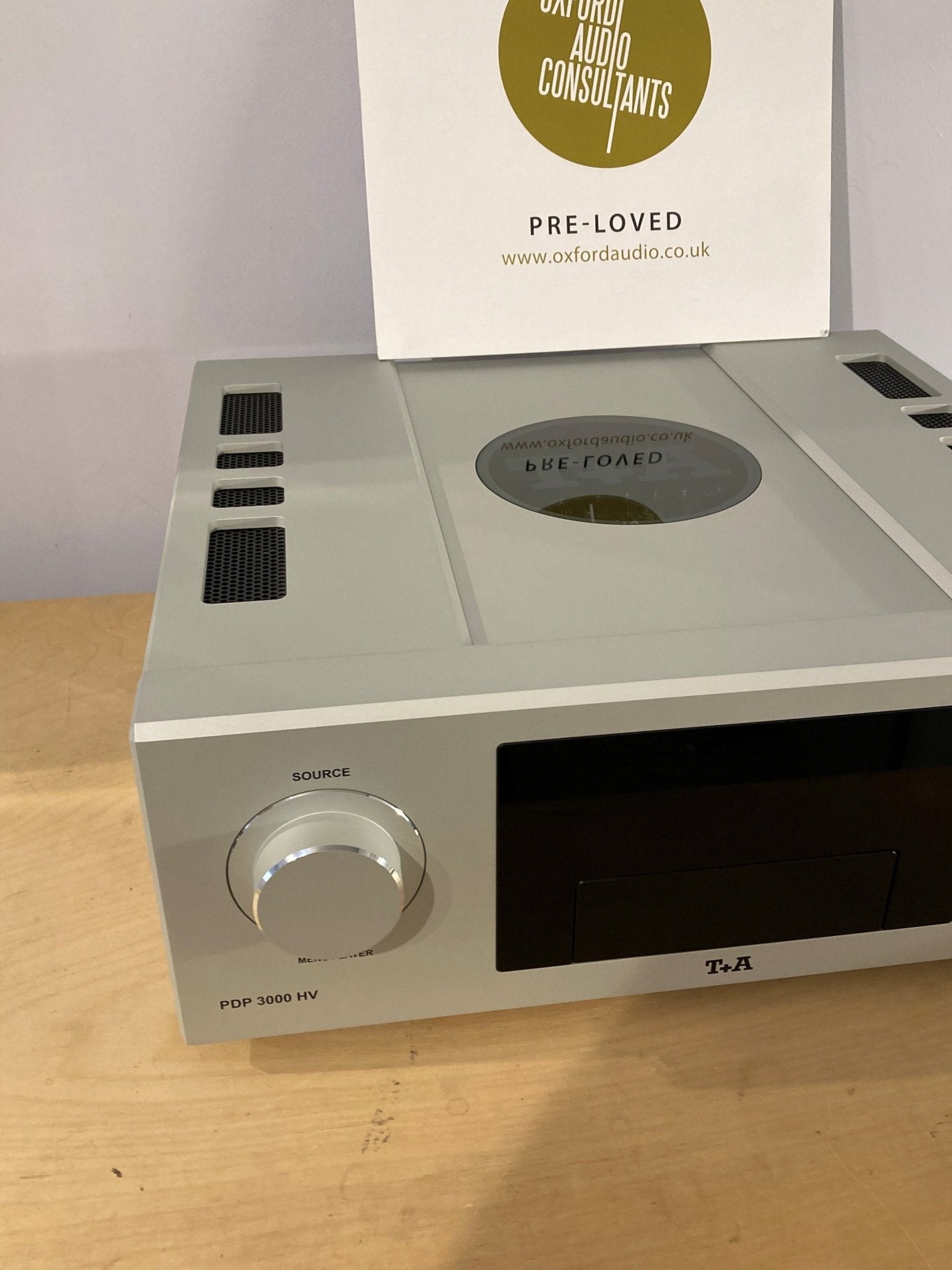 T+A PDP3000 HV - CD/SACD Player with DSD/PCM DAC - Silver - Oxford Audio Consultants
