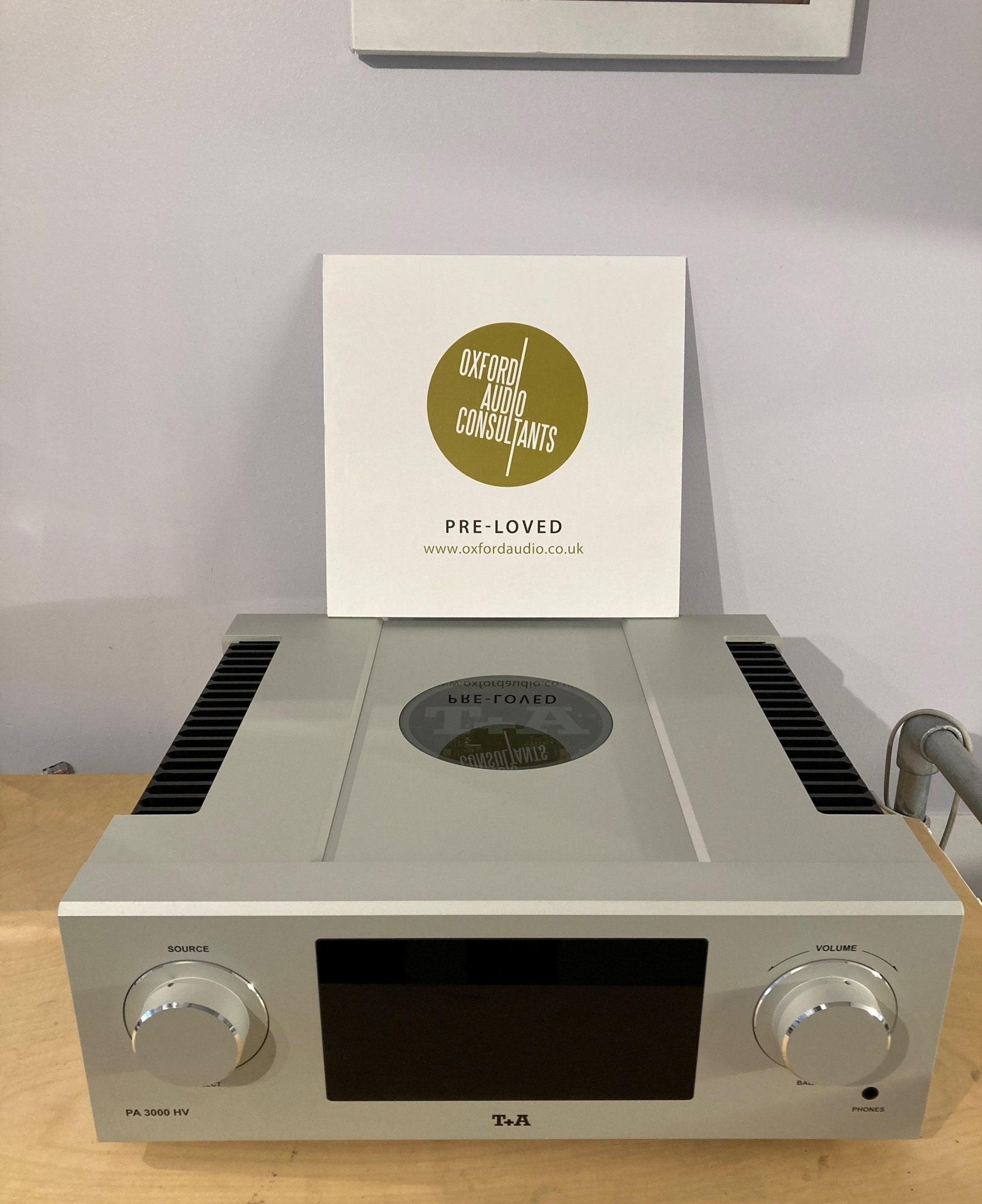 T+A PDP3000 HV - CD/SACD Player with DSD/PCM DAC - Silver - Oxford Audio Consultants